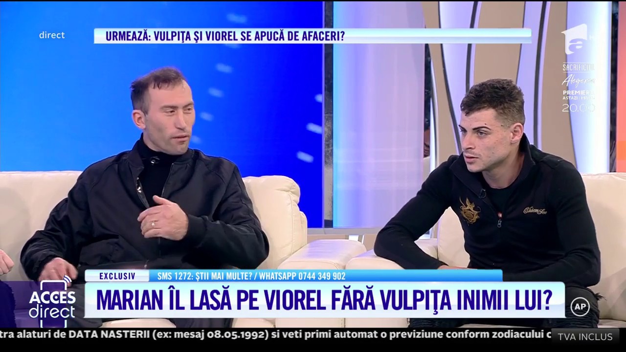 Scandal monstru la Acces Direct! Viorel Steagaru și Marian, despărțiți de Mirela Vaida