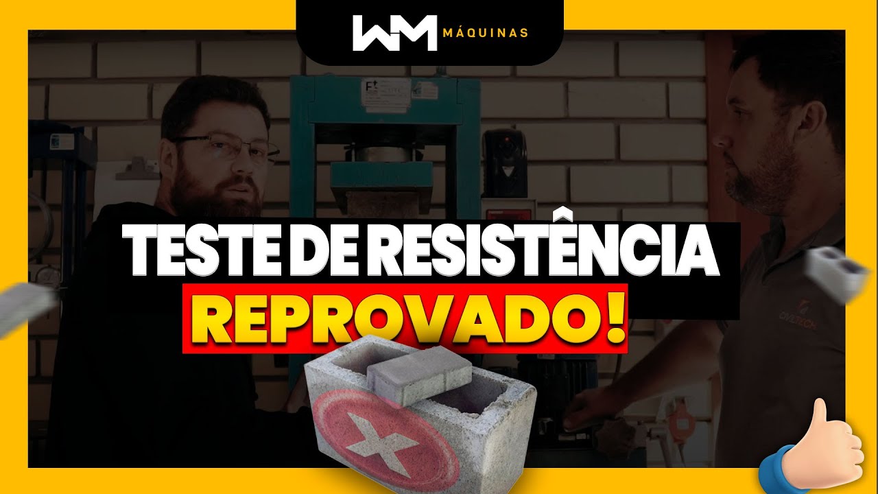 Descubra como é feito o Teste de Rompimento de Blocos de Concreto