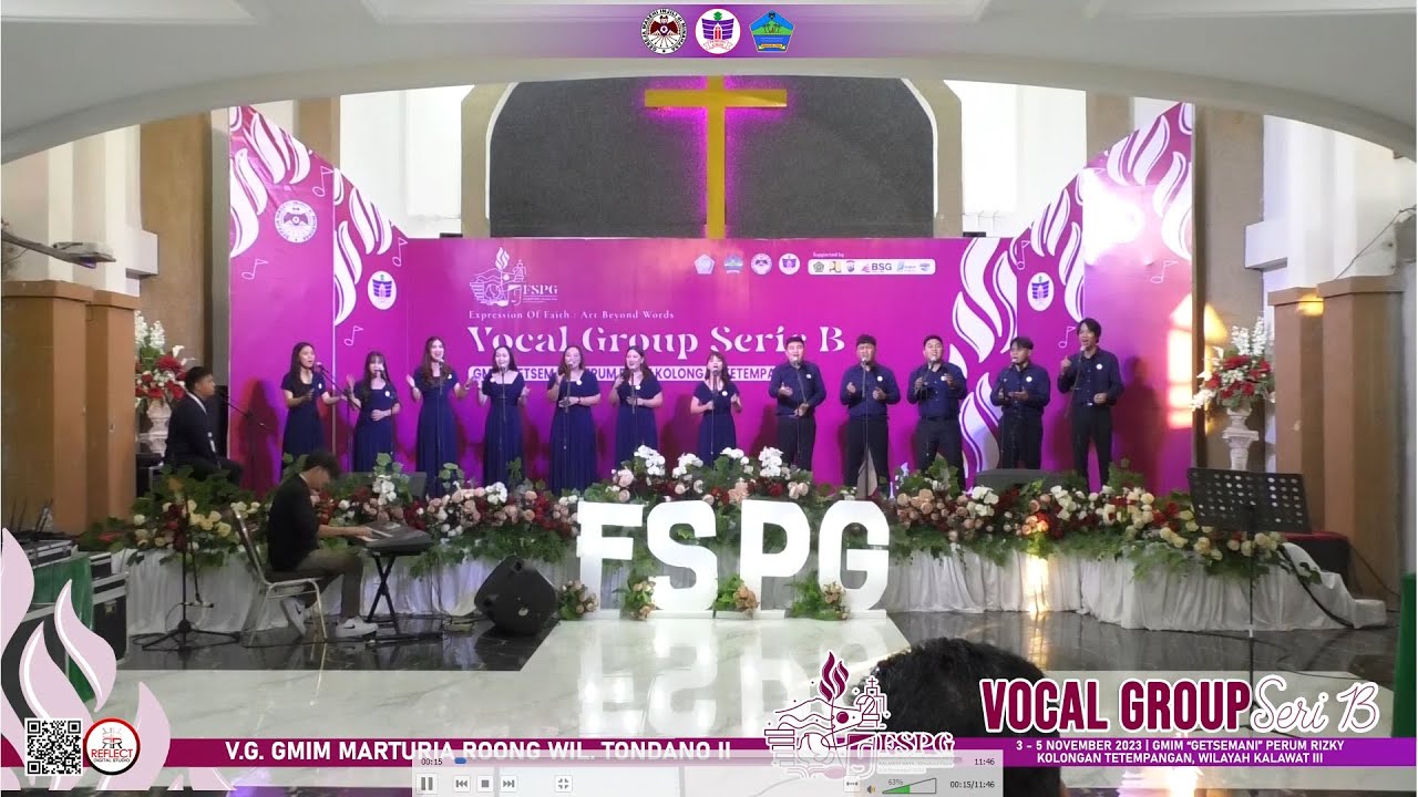 Vocal Group  GMIM MARTURIA ROONG WIL .TONDANO II, FSPG 2023