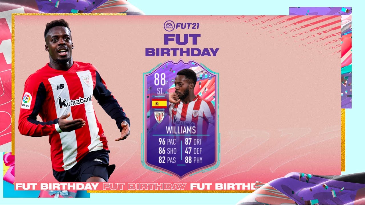 FUT BIRTHDAY 🎉 🎉 Inaki Williams 🎉🎉 goals compilation - FIFA 21 ULTIMATE TEAM