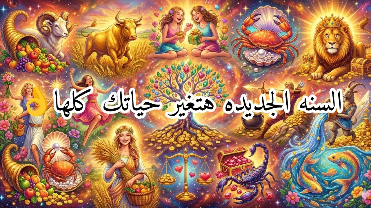 السنة الجديدة مش هتعدّي عادي…في أبراج حياتهم هتتقلب 180 درجة 😳