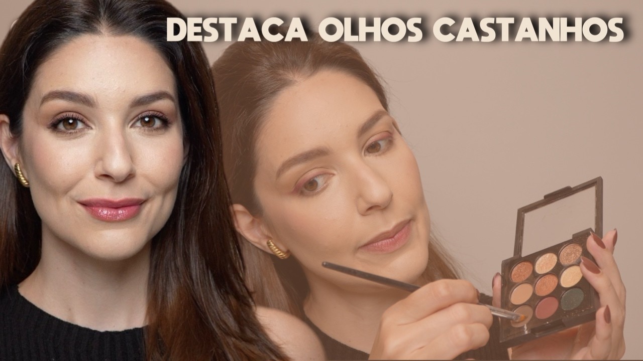 MAQUIAGEM ELEGANTE QUE COMBINA COM QUALQUER EVENTO