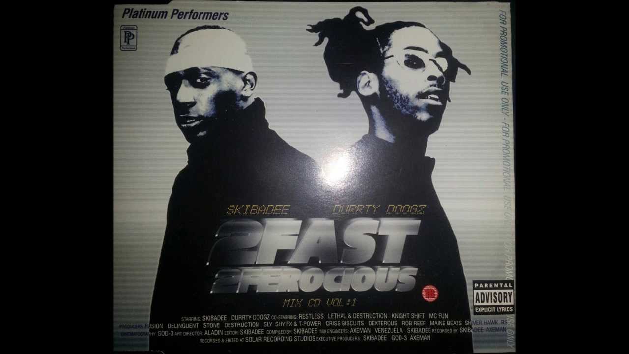2003 💿🎤EXCLUSIVE 🎤💿Fast 2 Ferocious Skibadee RIEP Durrty Doogz (Goodz)