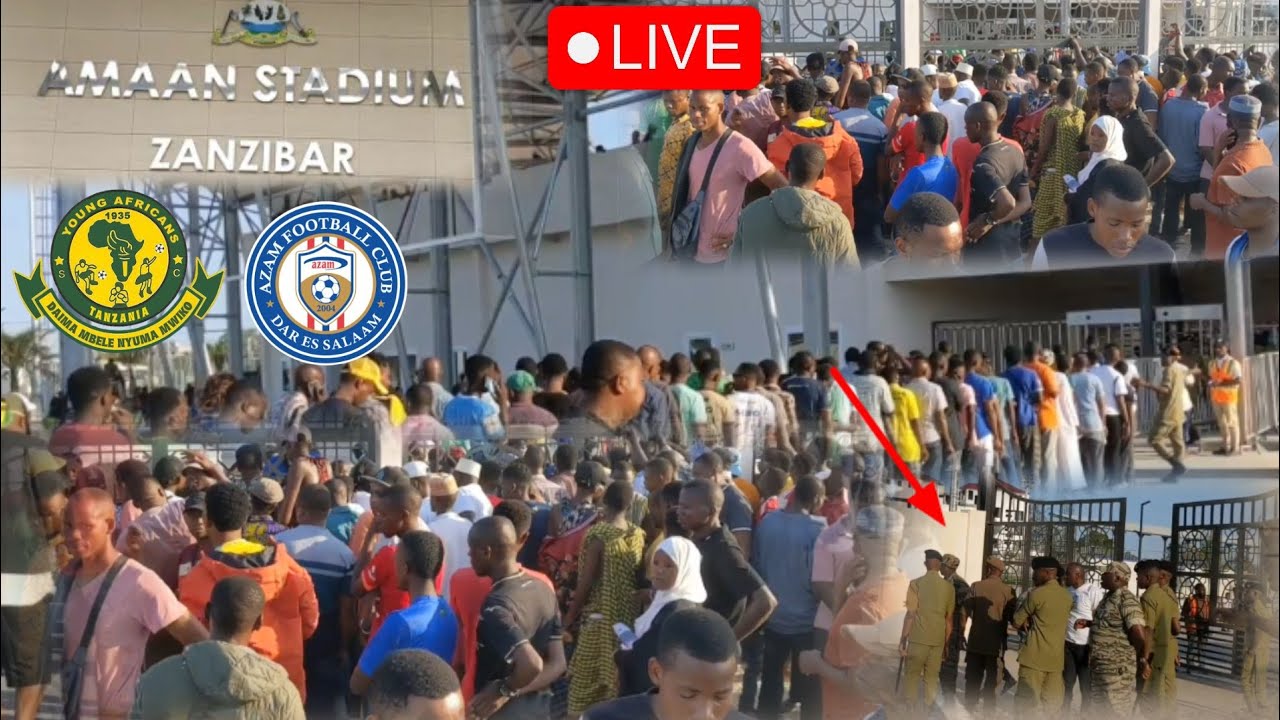 🔴LIVE_Kilichotokea Muda Huu NEW AMAAN COMPLEX YANGA VS AZAM Fainali Ya FA Zanzibar