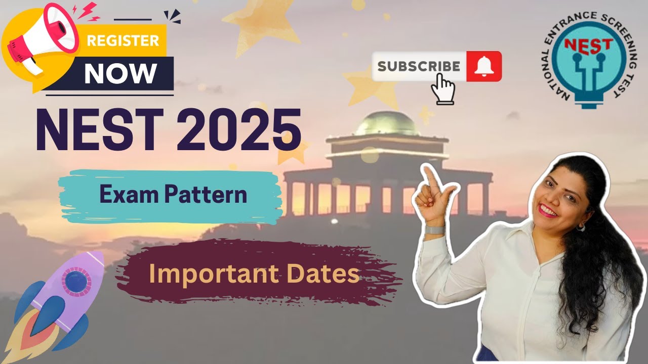 📢NEST EXAM 2025 I NEST UPDATES I NISER and CEBS 📢