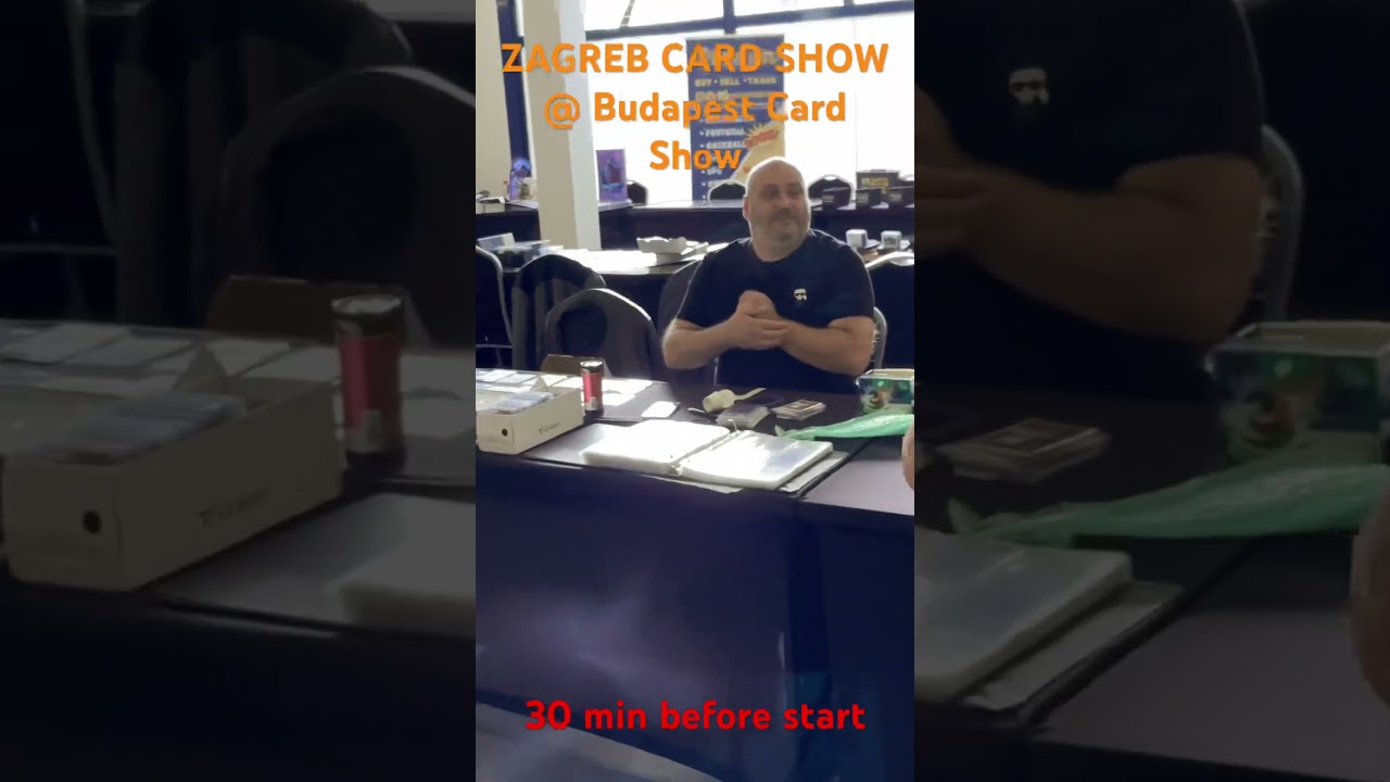 Our visit to Budapest Card Show