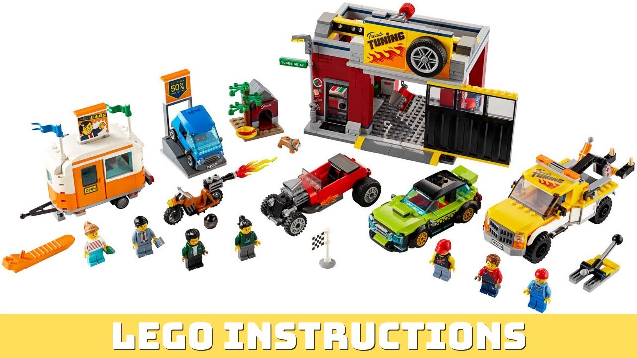 LEGO instructions | CITY | 60258 | Tuning Workshop