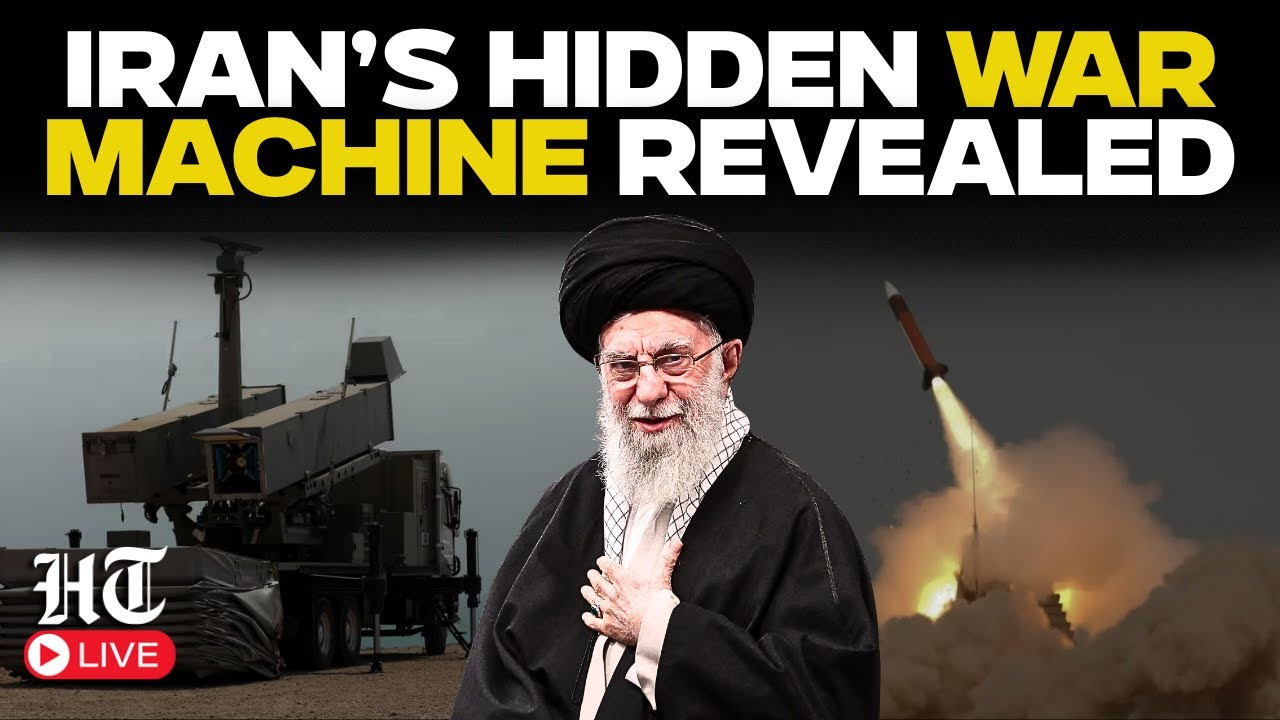 LIVE: Iran Reveals Underground Missile Cities And Thousands Of Ballistic Missiles | Iran Vs US