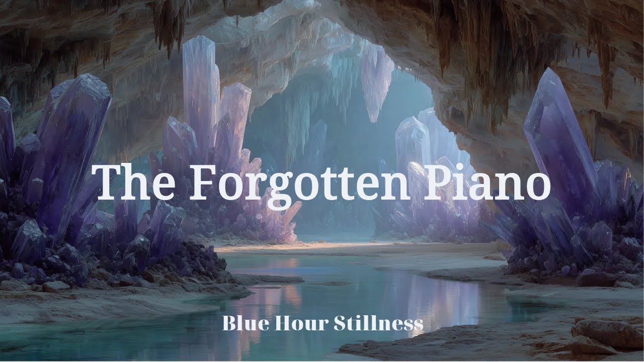 A Piano Left in the Crystal Cavern | 3 Hours of Resonant Piano Ambience