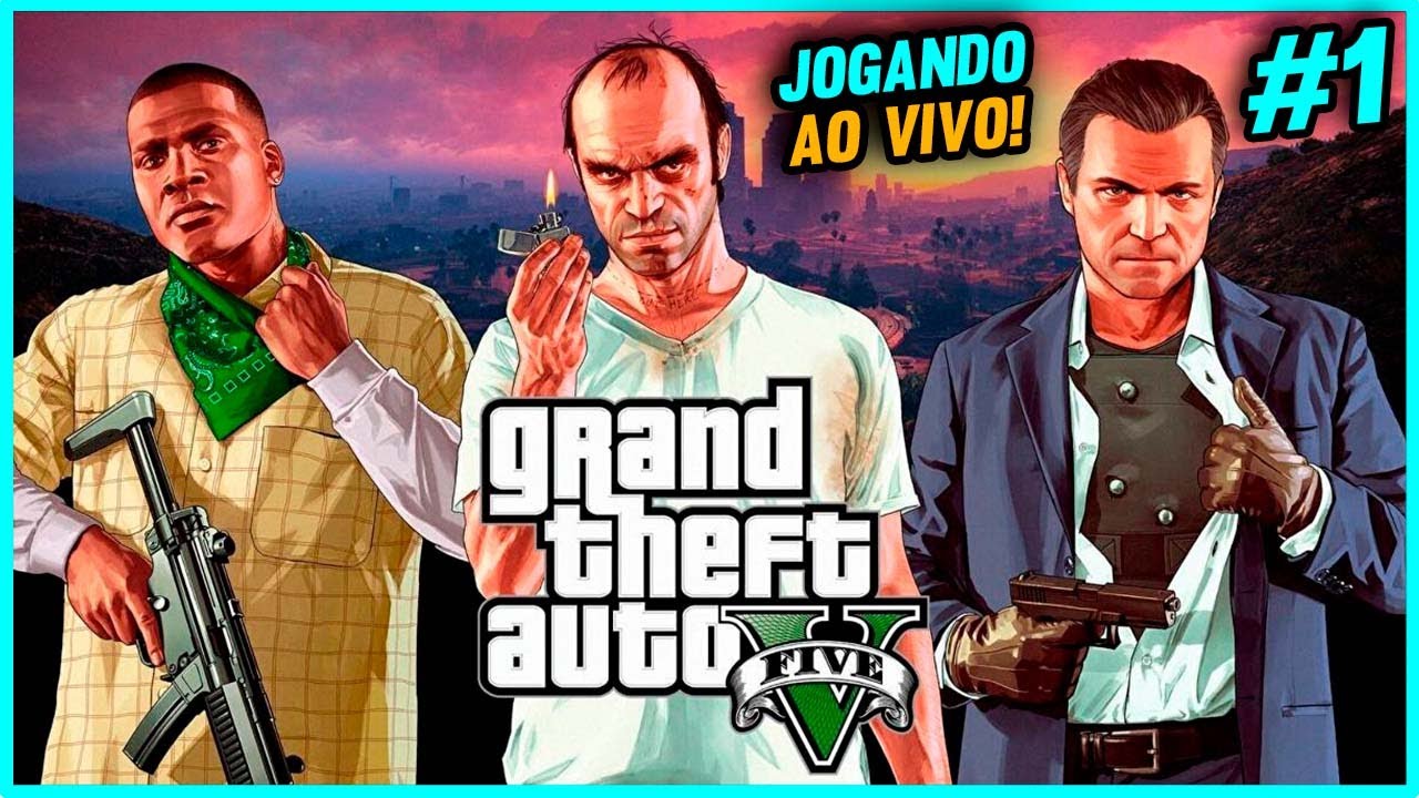 Barreto Jogando GTA V AO VIVO! Parte #1