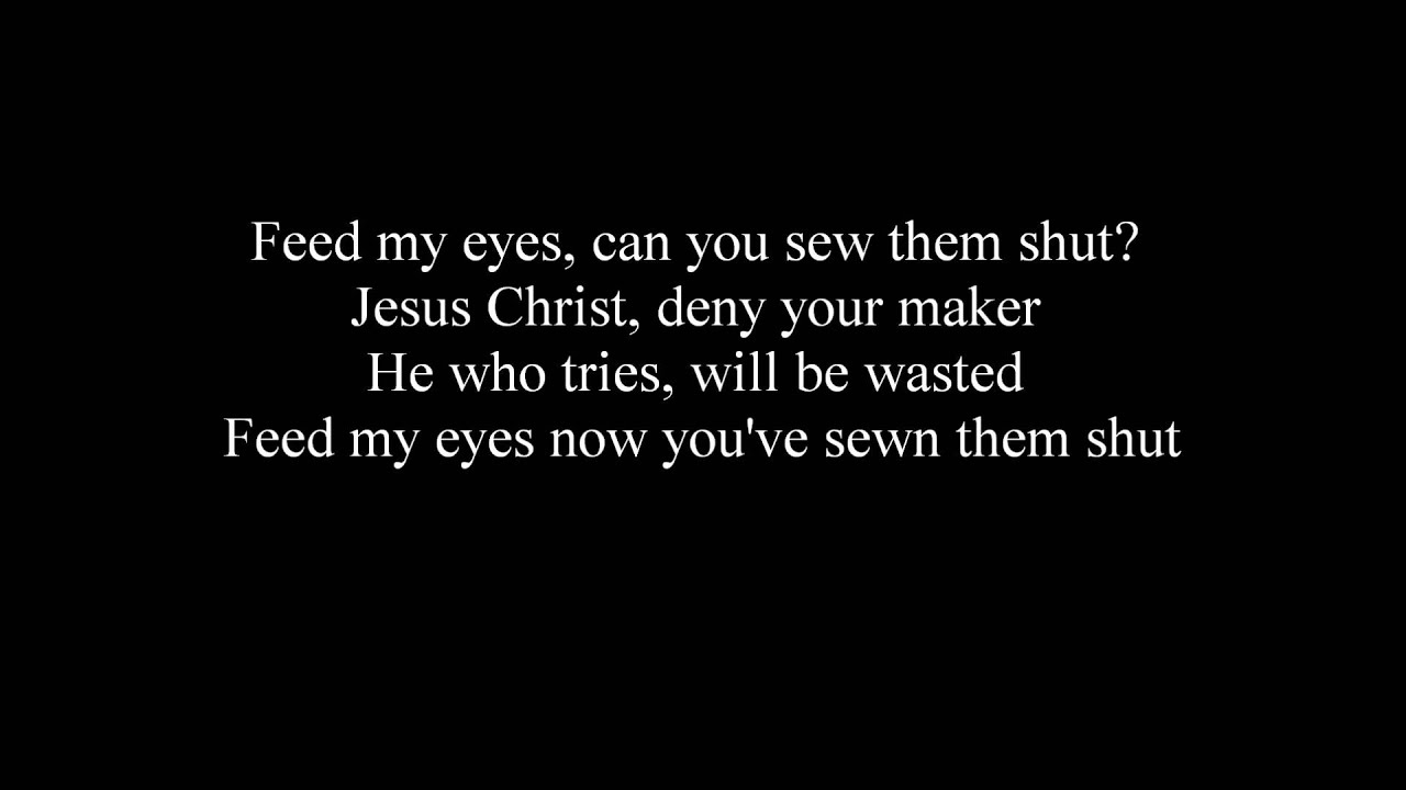 Man in the Box-Alice in Chains LYRICS (in song and description)