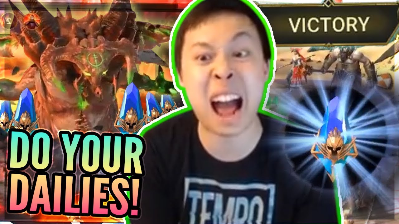 *IMPORTANT* Things To Do On The DAILY! - SUMMONS / Arena PVP / Power Ups - Raid Shadow Legends