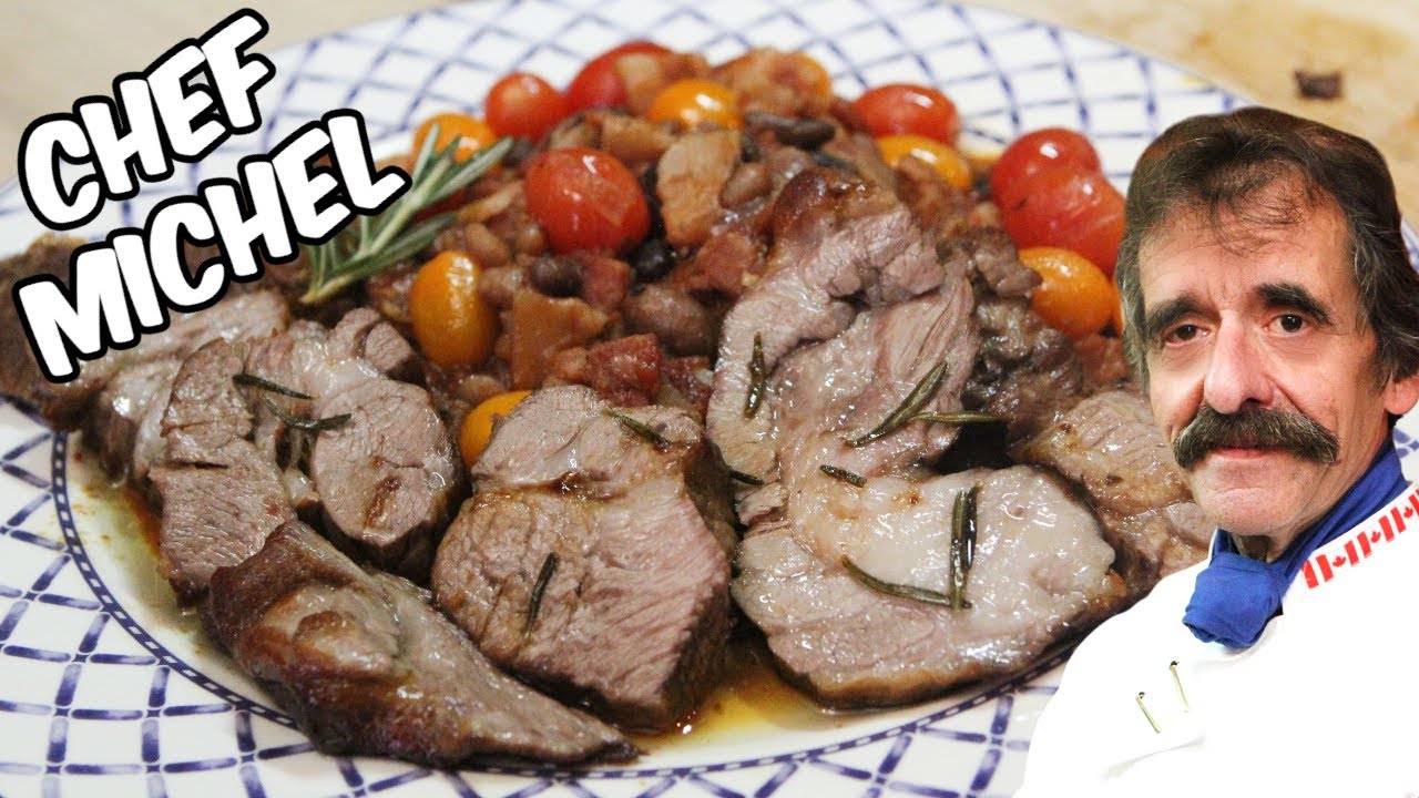 Épaule d'agneau confite