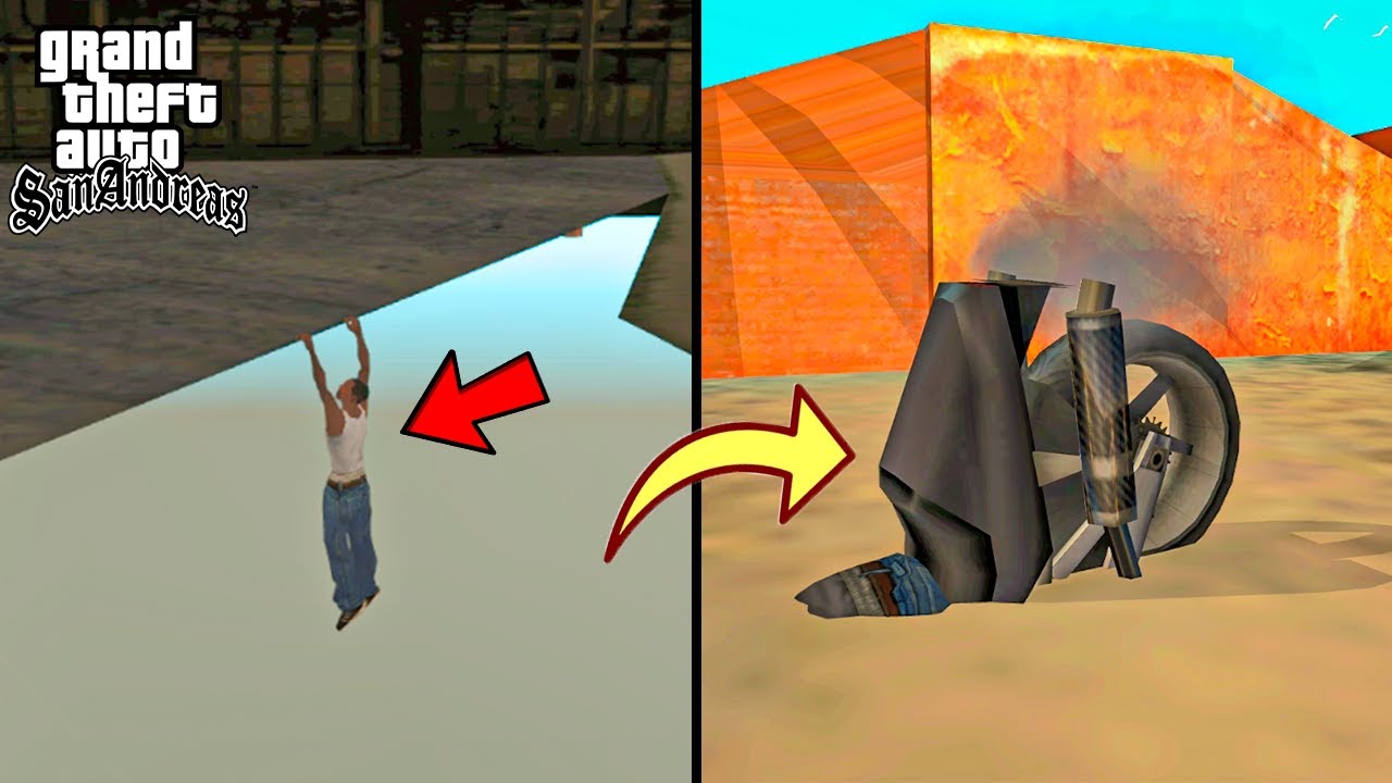GTA SAN ANDREAS'TAKİ BAZI HATALAR!