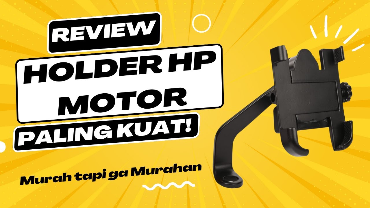 HOLDER HP MOTOR TERBAIK, PALING KUAT!! REKOMENDASI UNTUK OJOL!! (2023)