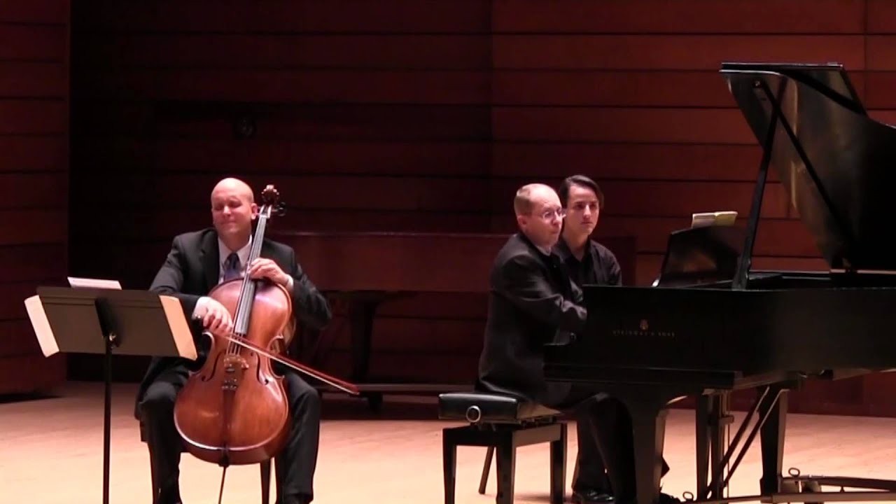Schubert: Arpeggione Sonata, Adagio & Allegretto - Michal Palzewicz, cello/Alexander Tutunov, piano