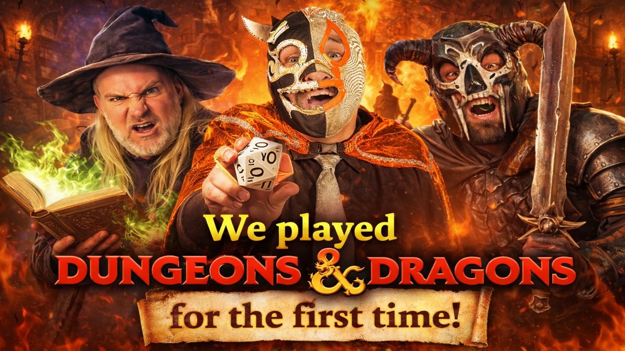 Мы впервые играем в Dungeons & Dragons!