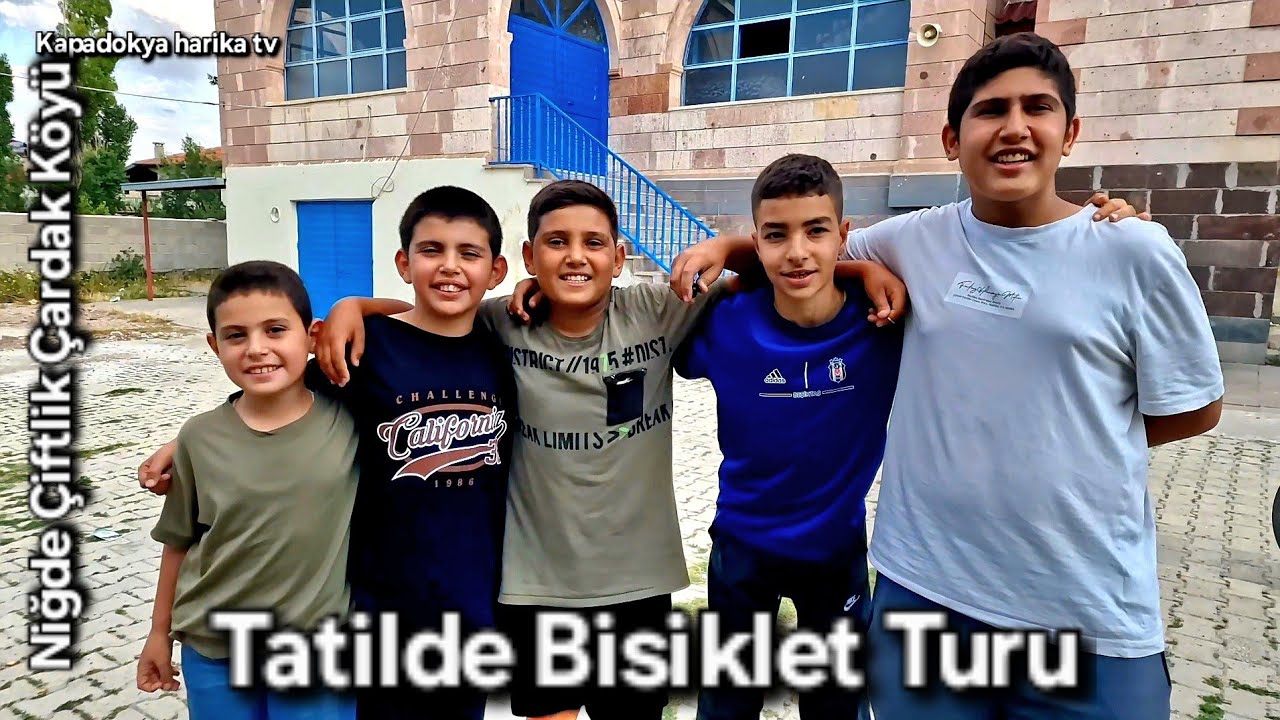 Niğde Çiftlik Çardak Köyü Gençlerle gezdik 