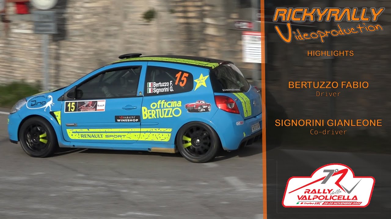 Highlights BERTUZZO - SIGNORINI // 7° Rally della Valpolicella 2025