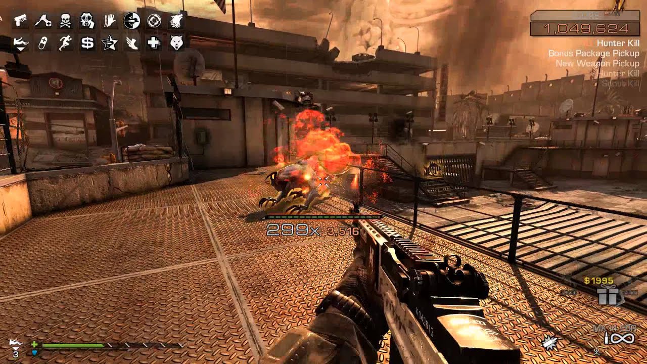 Extinction Exodus Rank 1 score 3,938,250 solo for PC - COD Ghosts chaos mode world record
