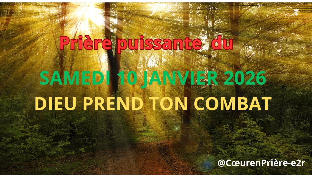 Le combat n'est plus le tien | Déclaration prophétique