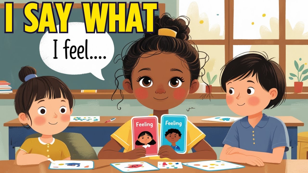 I Say What I Feel | Emotional Literacy SONG kids | Expressing Feelings 