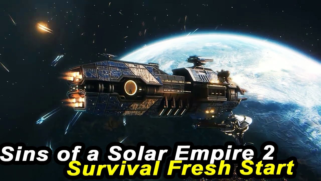 Sins Of A Solar Empire 2 SURVIVAL - Fresh Start on HUGE Map - MASSIVE UPDATES | FULL GAME Part 01
