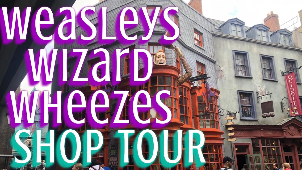 WEASLEYS WIZARD WHEEZES SHOP TOUR || WIZARDING WORLD OF HARRY POTTER || MUSIC BY EPIDEMIC SOUNDS