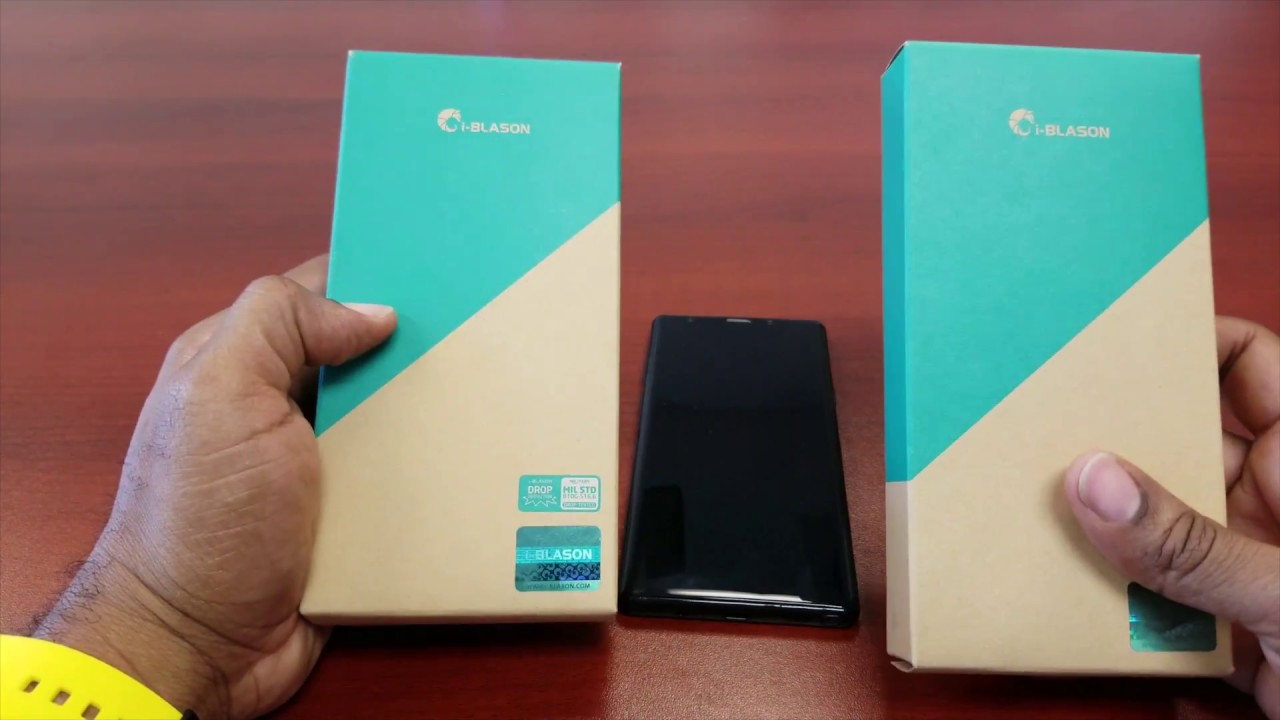 First look at Samsung Galaxy Note 9 i-Blason Cases Cosmo/Ares