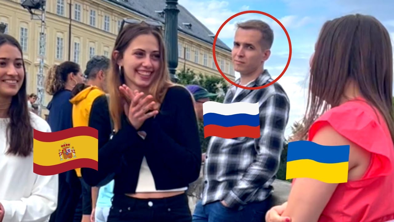 🇺🇦 Вгадайте, з якої країни ця пісня? - росіянин втрутився під час зйомок у Празі