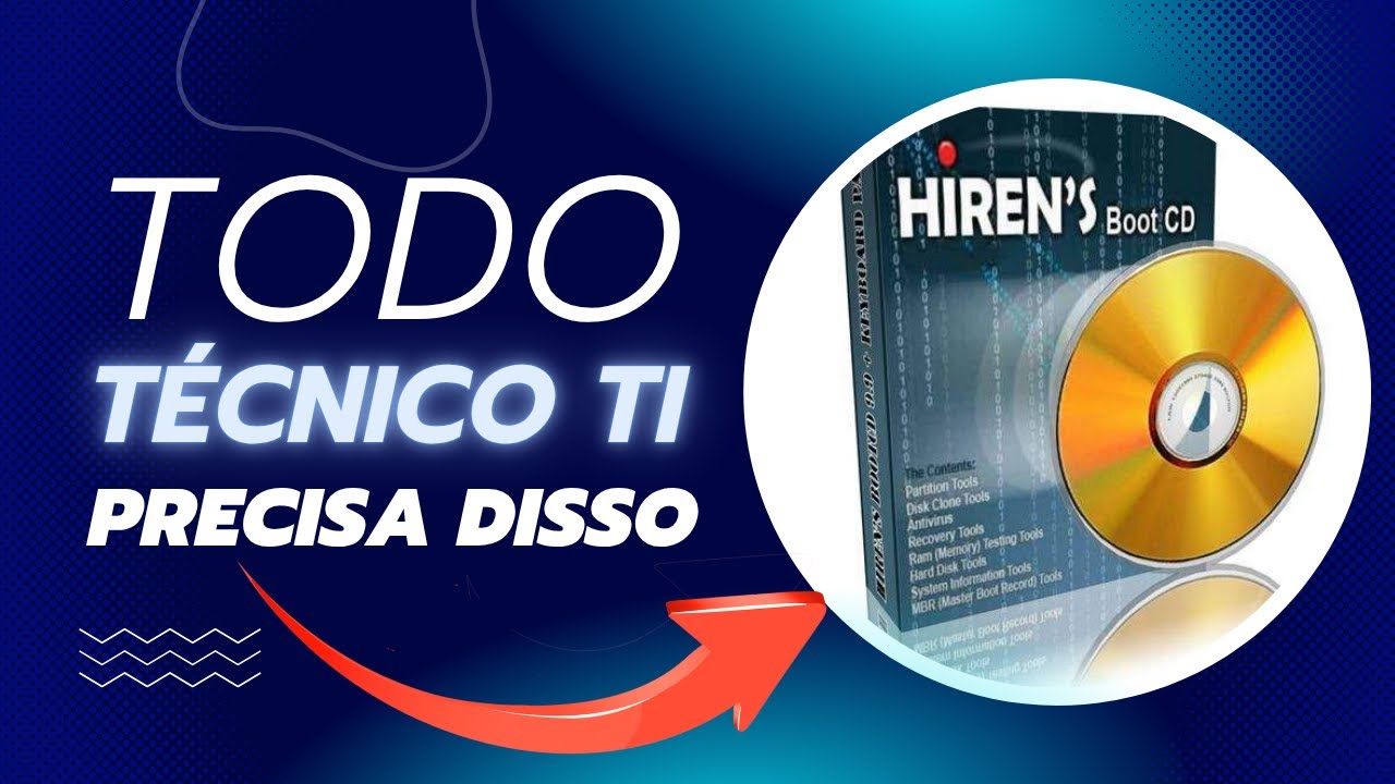 Hiren's BootCD PE - Todo TÉCNICO TI precisa dessa ferramenta