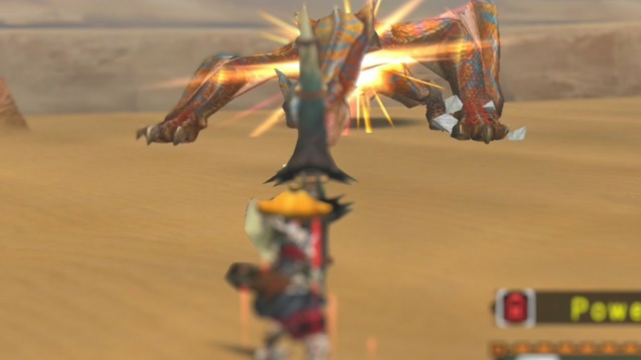 MHFU | Pierce bow against tigrex hitzone, well that's enough ! Xd