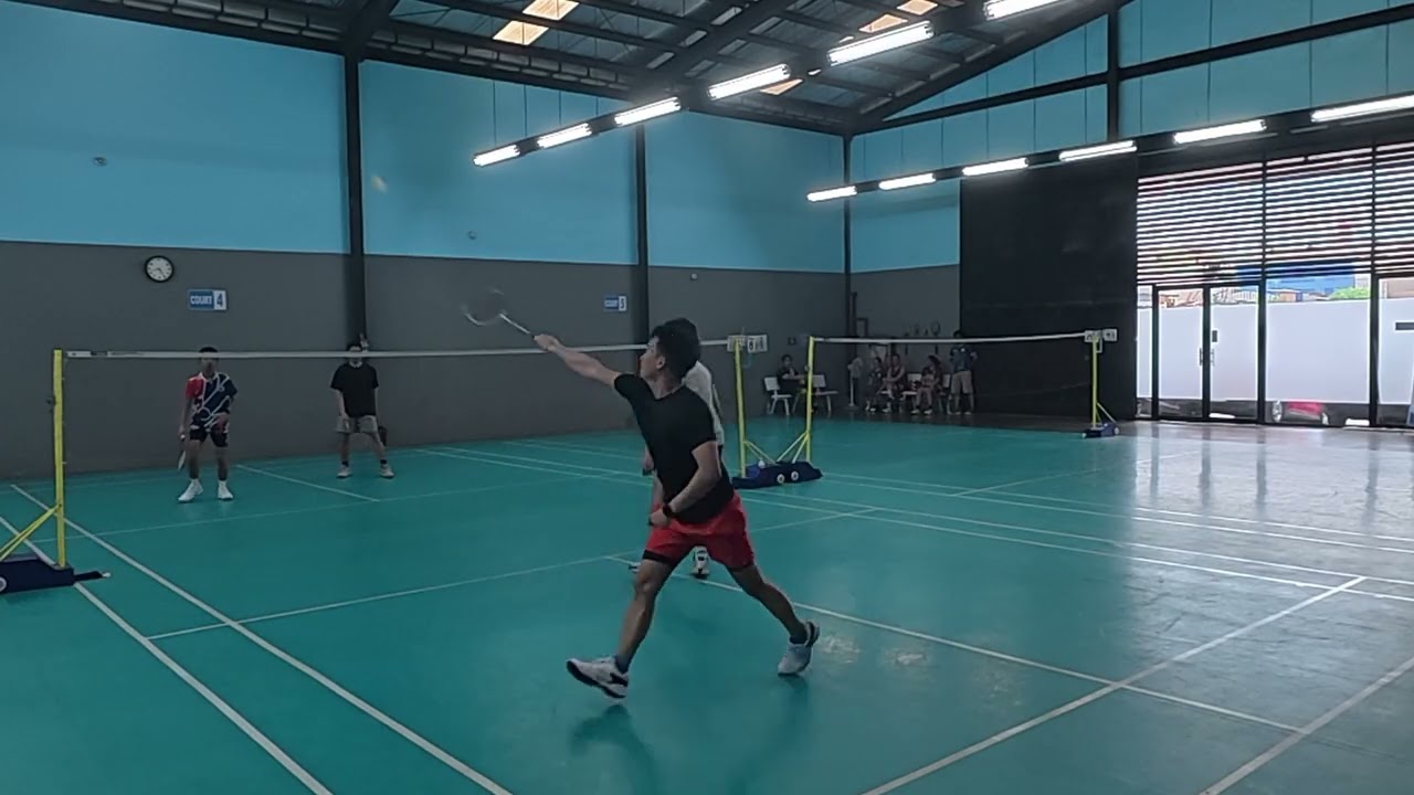 Badminton 12.28.2025 Goal = stay grounded