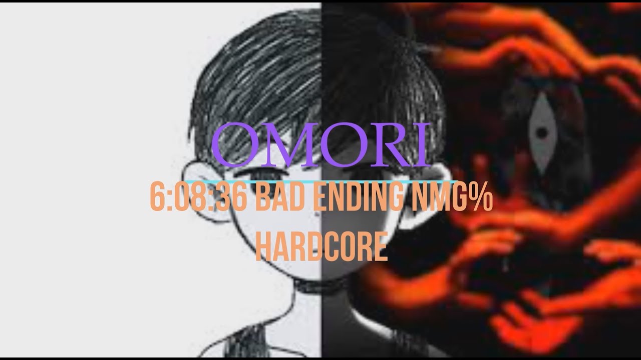 OMORI NMG% Hardcore Bad Ending Speedrun in 6:08:36