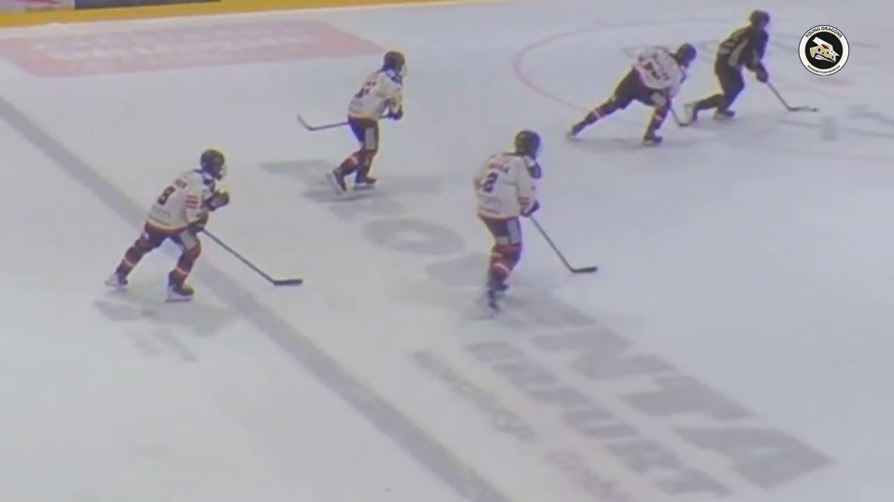Highlights U17 vom 22 02 2026 Young Dragons Erfurt gegen Eisjugend Kassel Tore