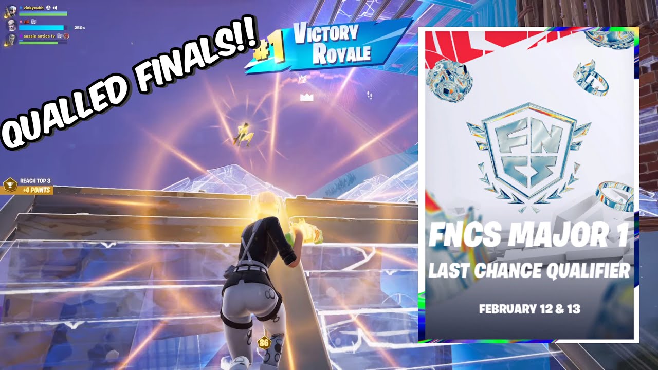 How We Qualfied For FNCS Last Chance Finals On Console (KBM CONSOLE)