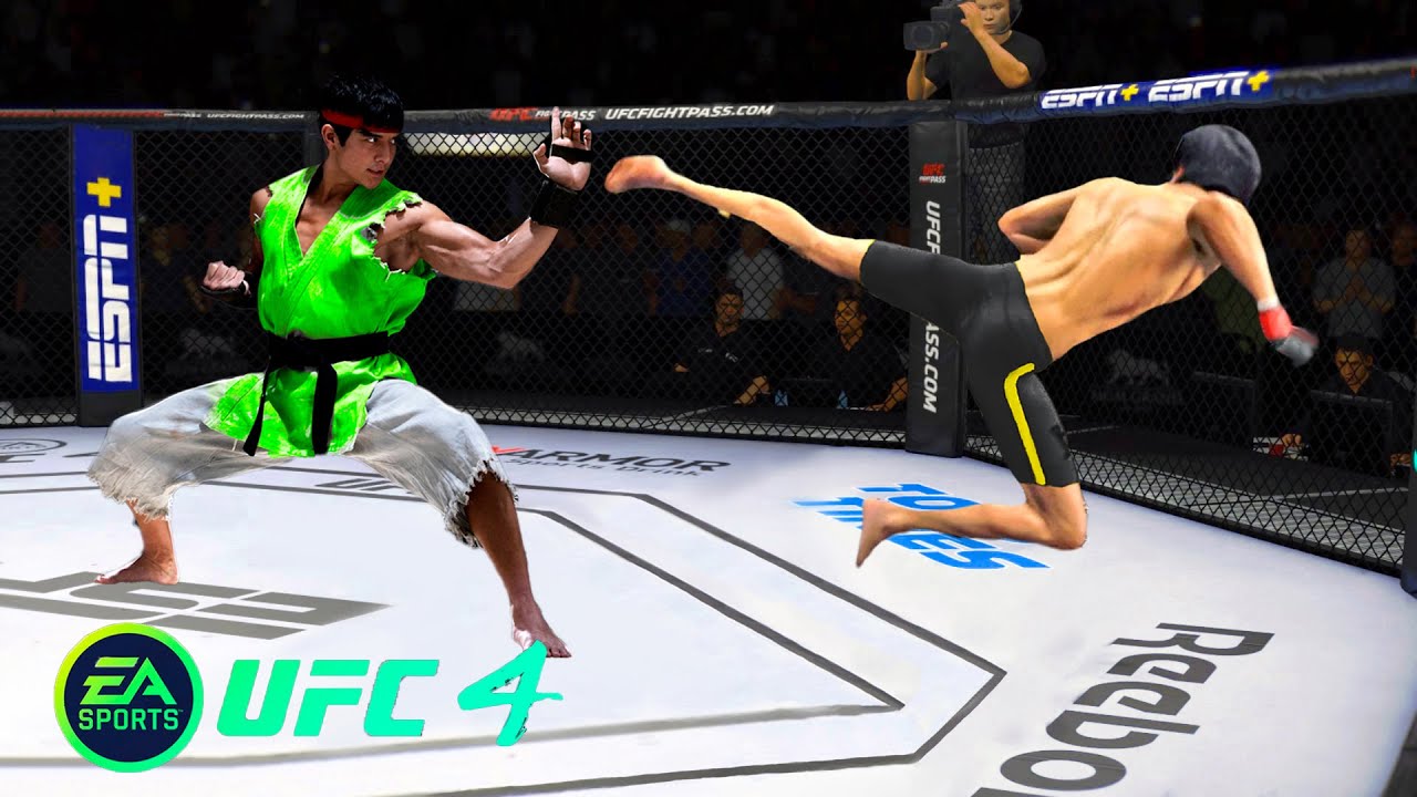 UFC4 Bruce Lee vs Green Dragon EA Sports UFC 4 PS5