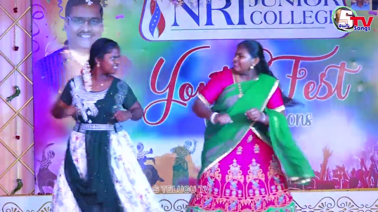 dance Youth Fest Celebrations | Girls | NRI Jr College | Tenali | 2024