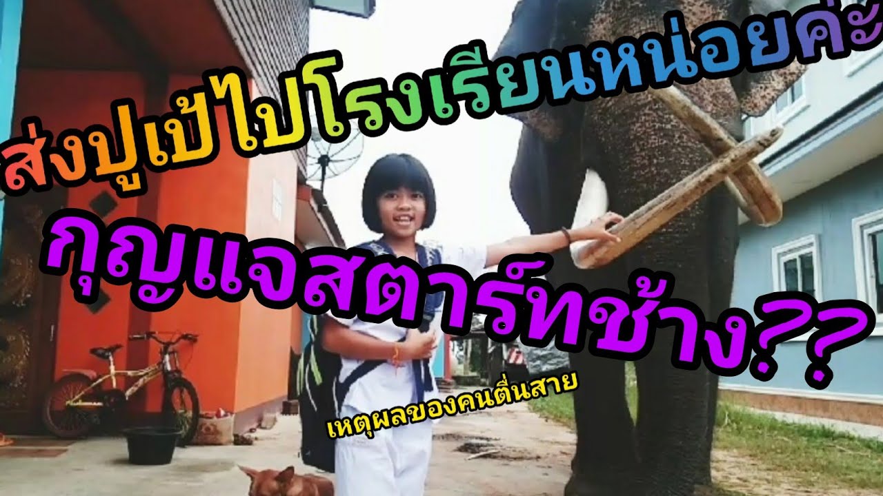 พี่โอเล่จะไปส่งเอง ขอแค่ปูเป้บอก เหตุผลของคนตื่นสาย กุญแจสตาร์ทช้างของปูเป้เป็นยังไงน๊าาาา