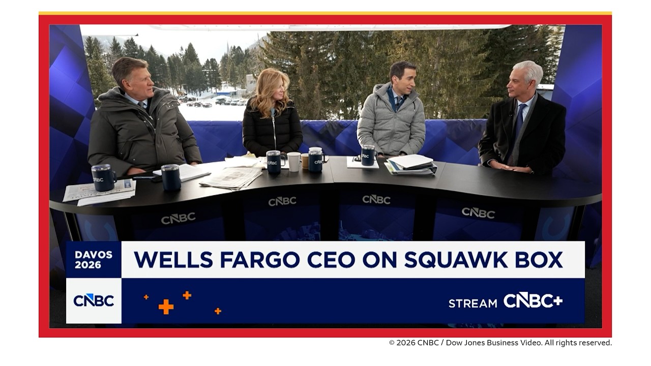 Charlie Scharf on CNBC Squawk Box at Davos
