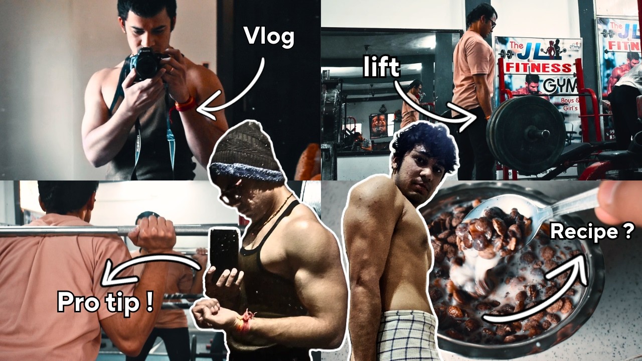 How I Built an Aesthetic Body | Full Day Gym Vlog | Morning Routine + Workout | For students | 2026