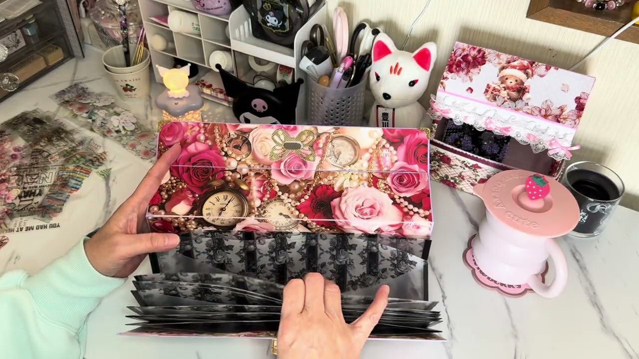 《作品紹介》PETテープ入れ作ってみました💓