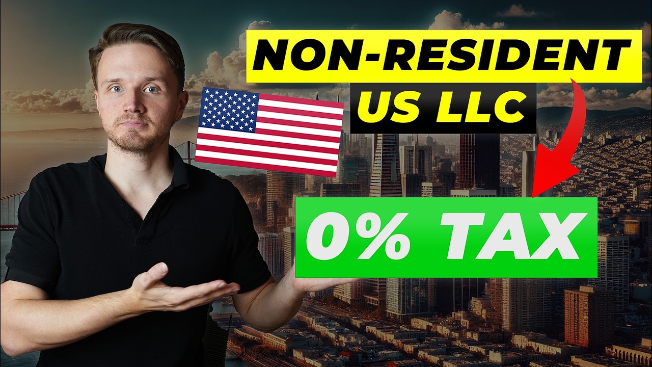 How I Legally Pay 0% Tax with a Foreign Owned US LLC (2026 update)