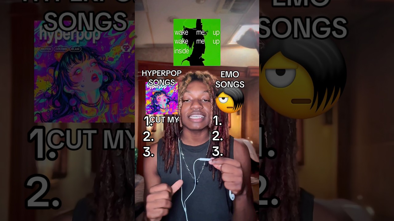 HYPERPOP SONGS VS EMO SONGS #hyperpop #emo #songs #music #quiz #nostalgia