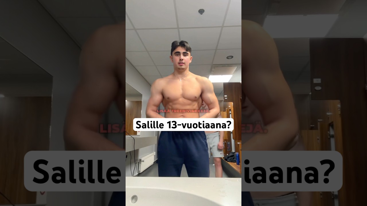 Voiko 13-vuotiaana k&auml;yd&auml; salilla? #kuntosali #treeni #treenivinkit #suomi #suomikanava #suomitiktok
