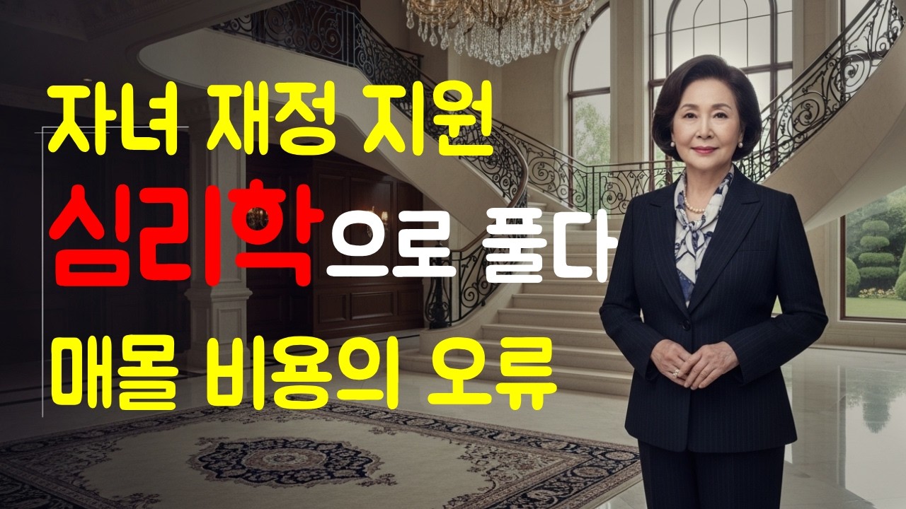 4-2편 성인 자녀에게 돈을 못 끊는 진짜 이유 | 매몰비용의 오류 심리학으로 풀다