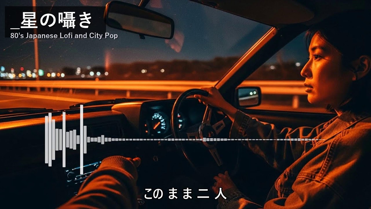 【広告なし】夜のドライブに🌃80年代シティポップ × Lo-fi Mix | 深いノスタルジーと安らぎ 
