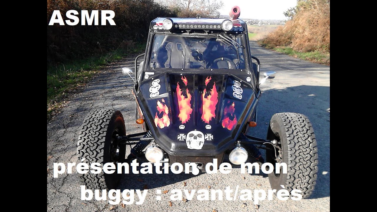 ASMR  - présentation de mon buggy  - c'est TOP😎