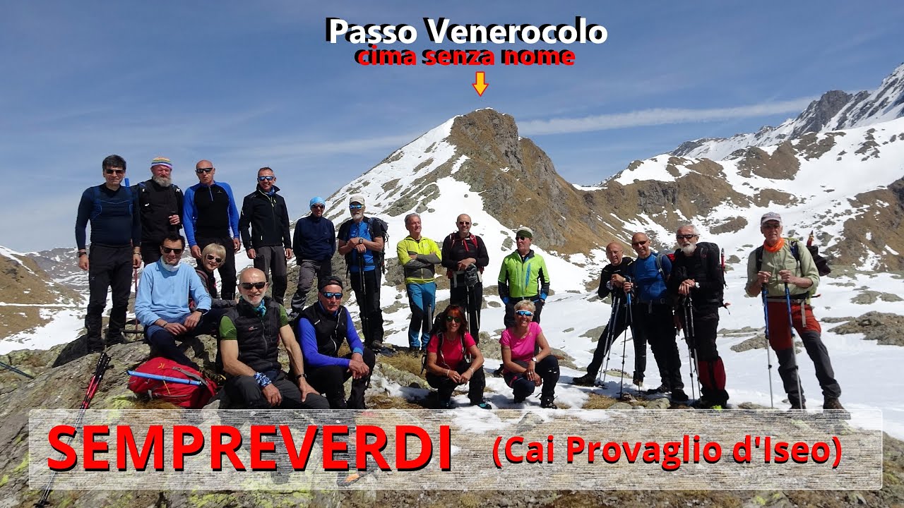 Passo del VENEROCOLO (2314 m) Schilpario -Bergamo