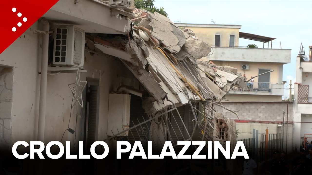 Crolla palazzina a Saviano (Napoli), almeno tre morti e due feriti: si cerca dispersa tra le macerie